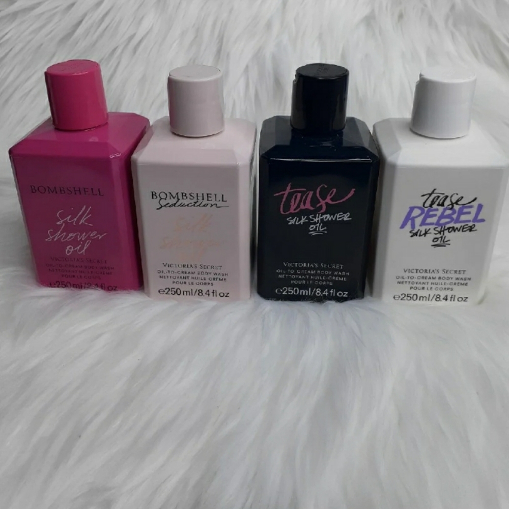 4 V.S silk shower bundle